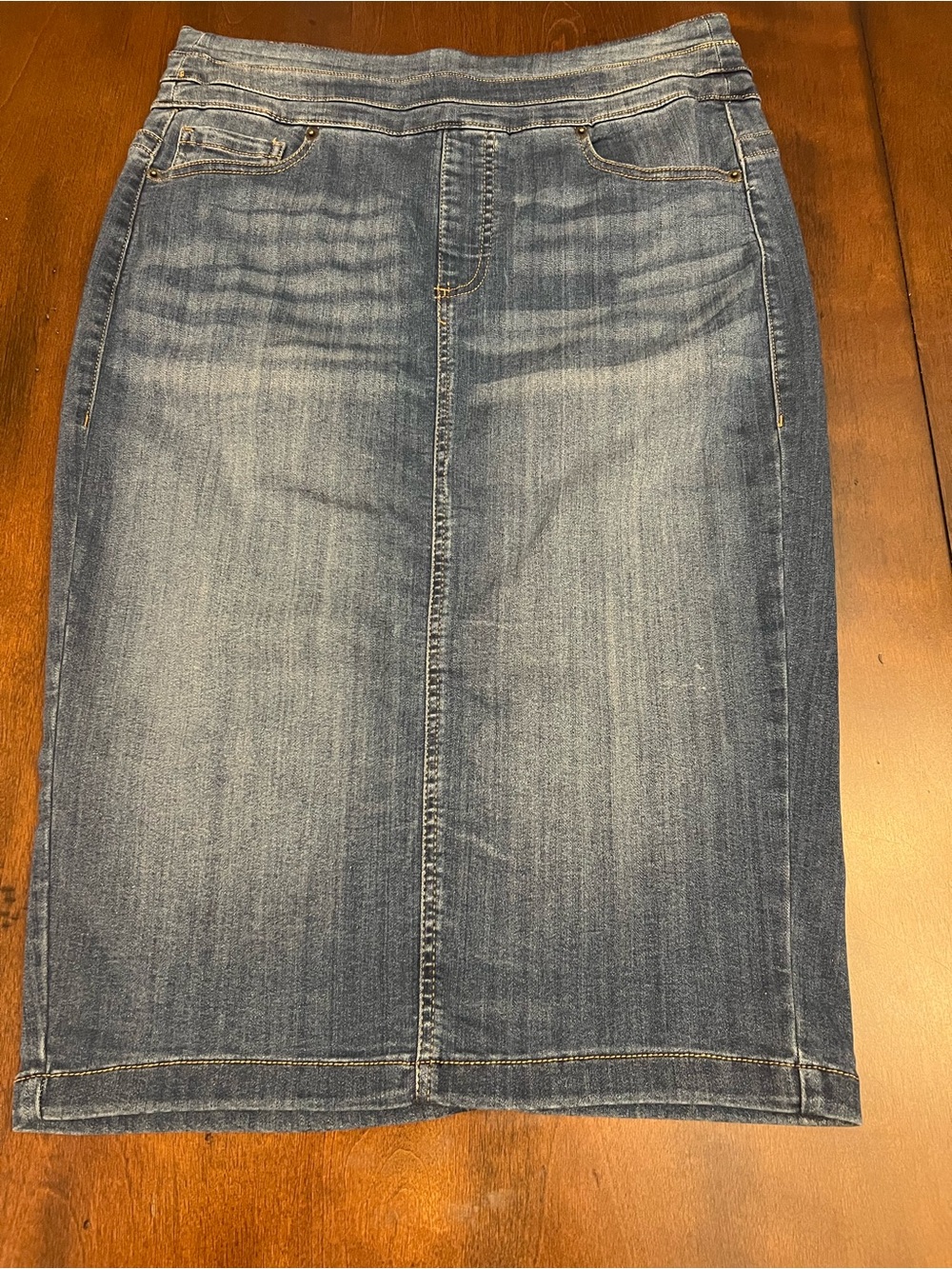 NWOT-One 5 One Denim Pencil Skirt